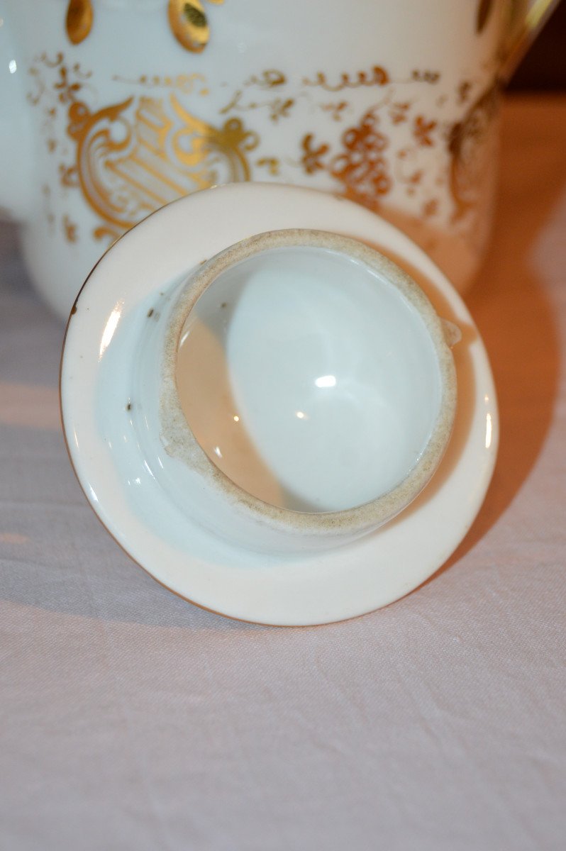 XIXth Porcelain Tea Or Coffee Service-photo-5