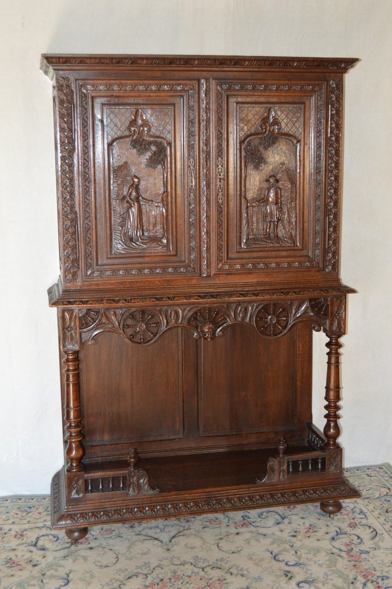 Breton Cabinet In Oak-photo-7