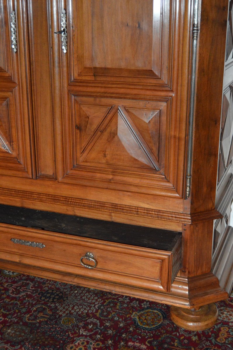 Importante Armoire De Château Louis XIV.-photo-2