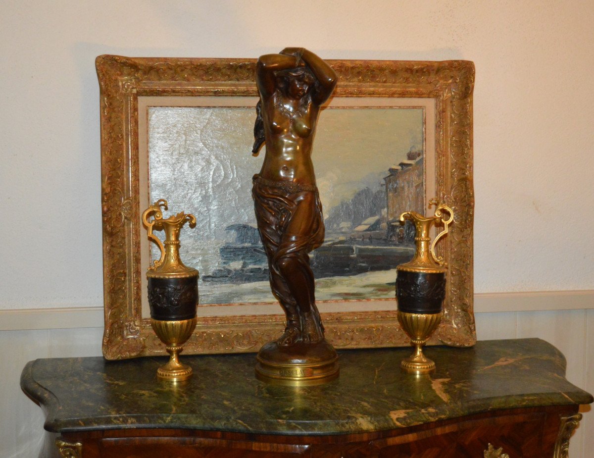 Large Orientalist Bronze-photo-7