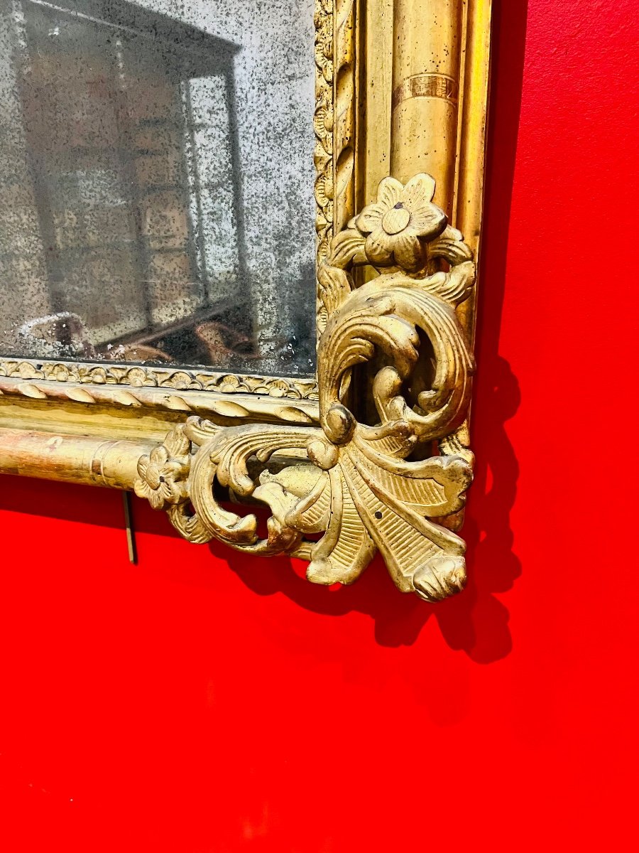 Provençal Mirror From The Regency Period-photo-1