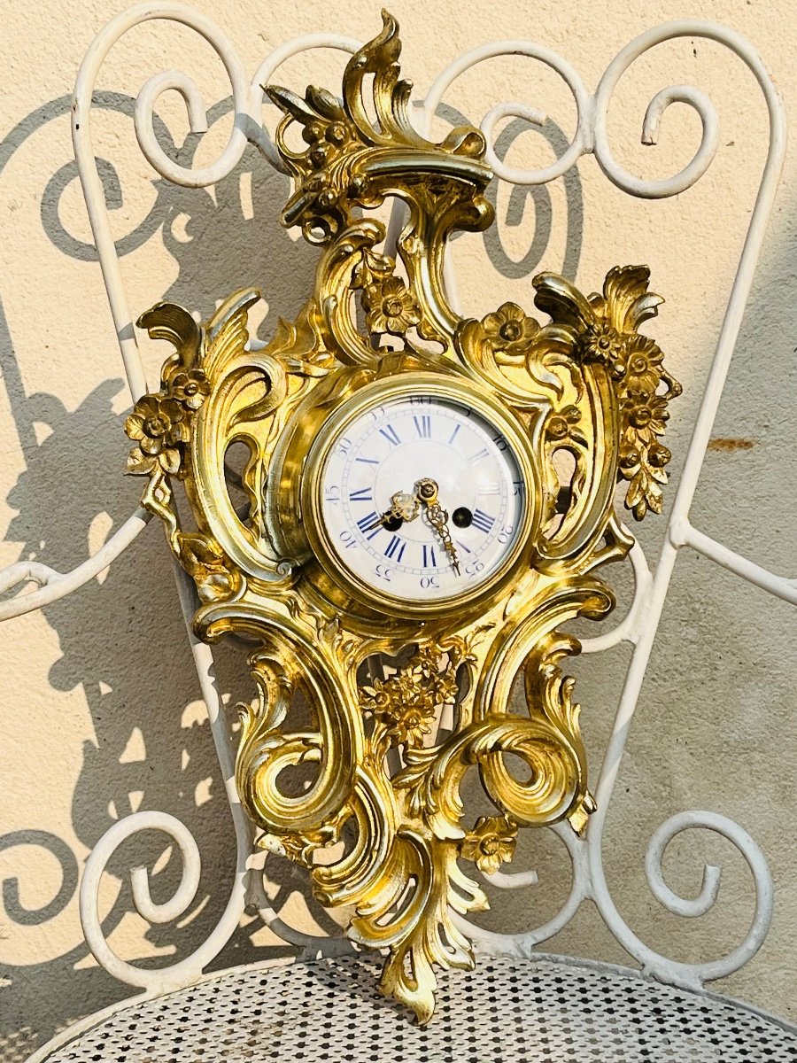 Cartel Louis XV Gilded Bronze