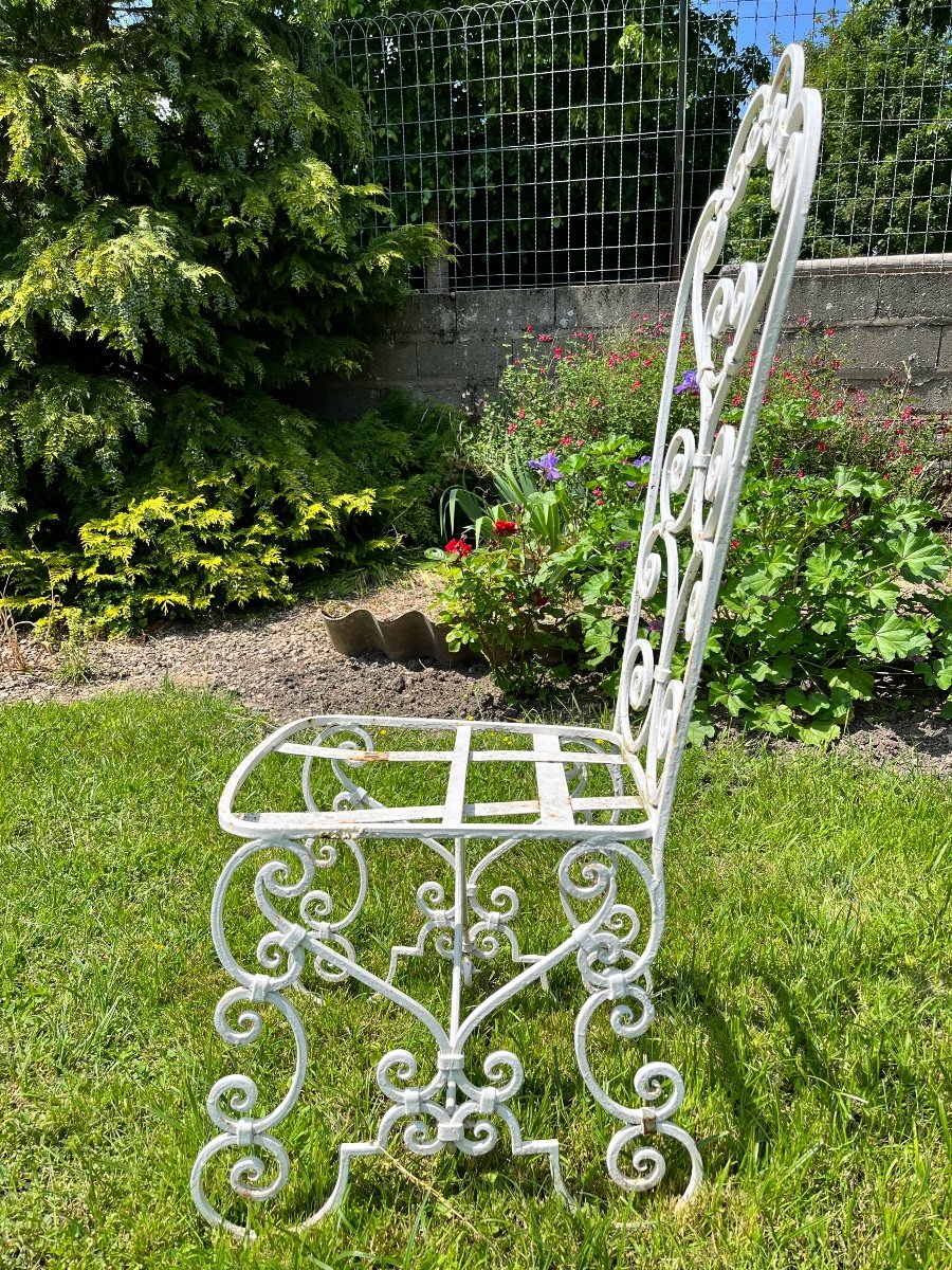 Chaises de jardin haut dossier -photo-2