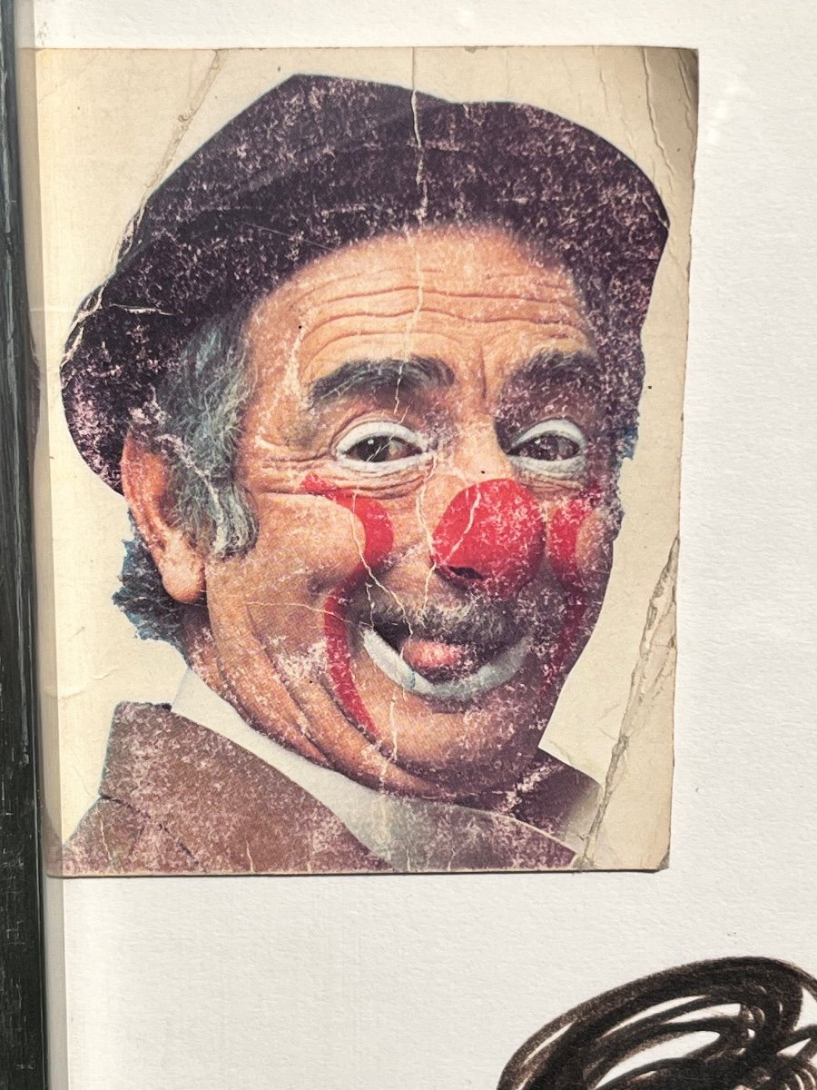 Fairground Art Clown Drawings Achille Zavatta-photo-1