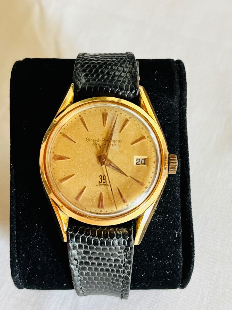 Girard Perregaux Gyromatic Gold 18k Watch-photo-2