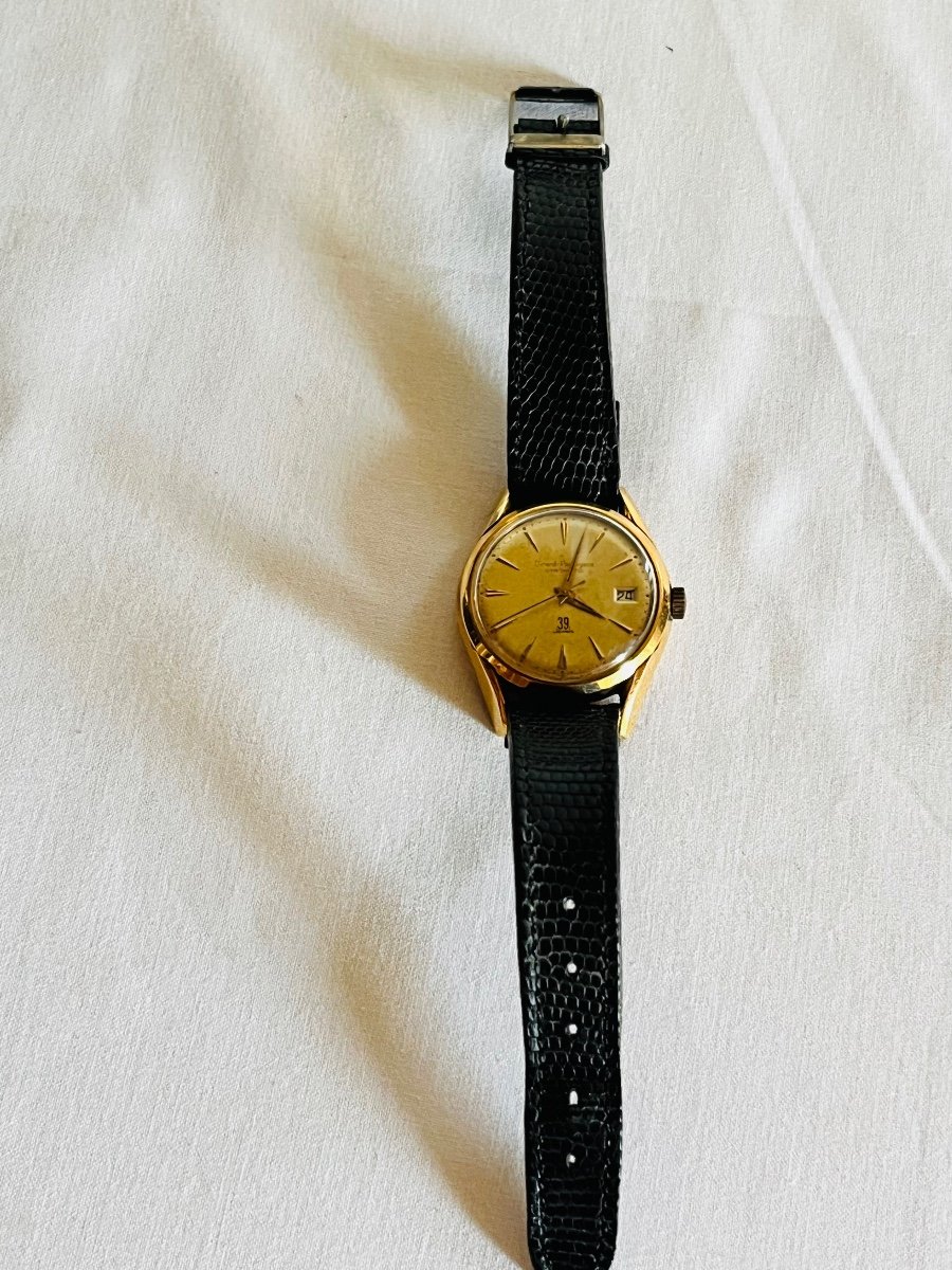Proantic: Girard Perregaux Gyromatic Gold 18k Watch