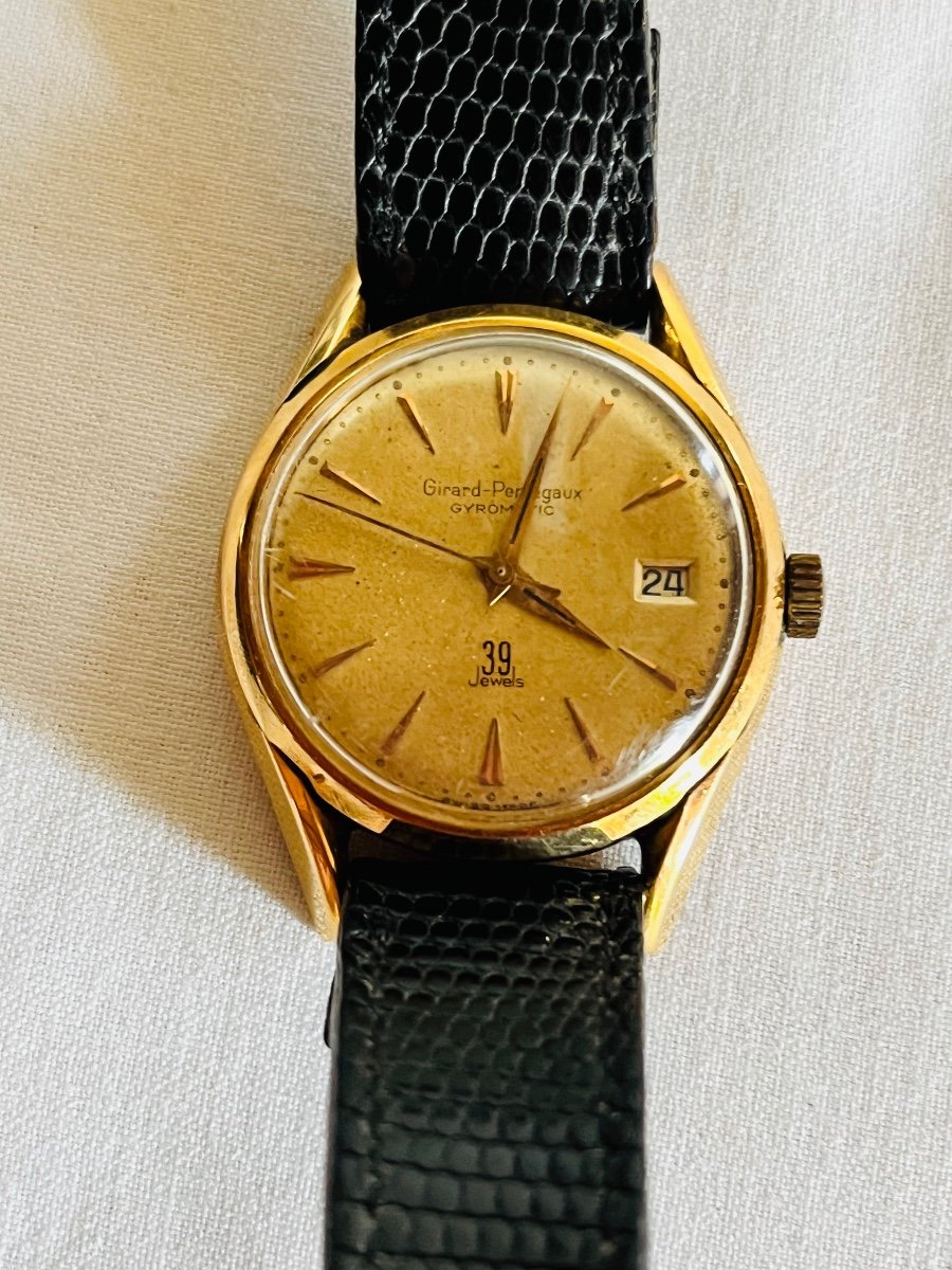 Girard Perregaux Gyromatic Gold 18k Watch-photo-1