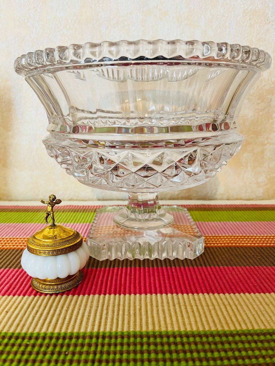 Medici Cup Centerpiece In Crystal-photo-2