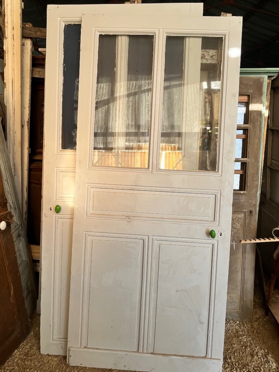 Five 19th Century Double-sided Doors -photo-3