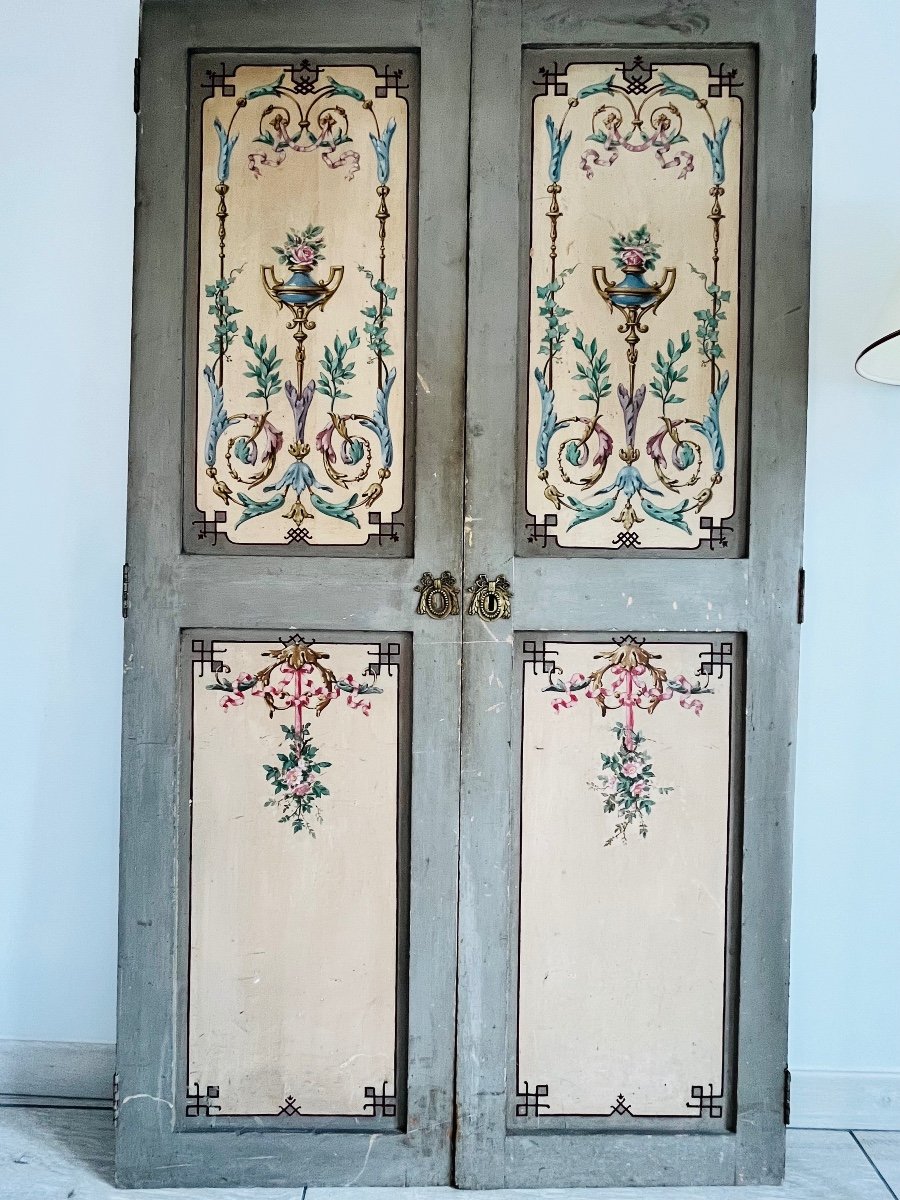 19th Century Painted Decorative Woodwork