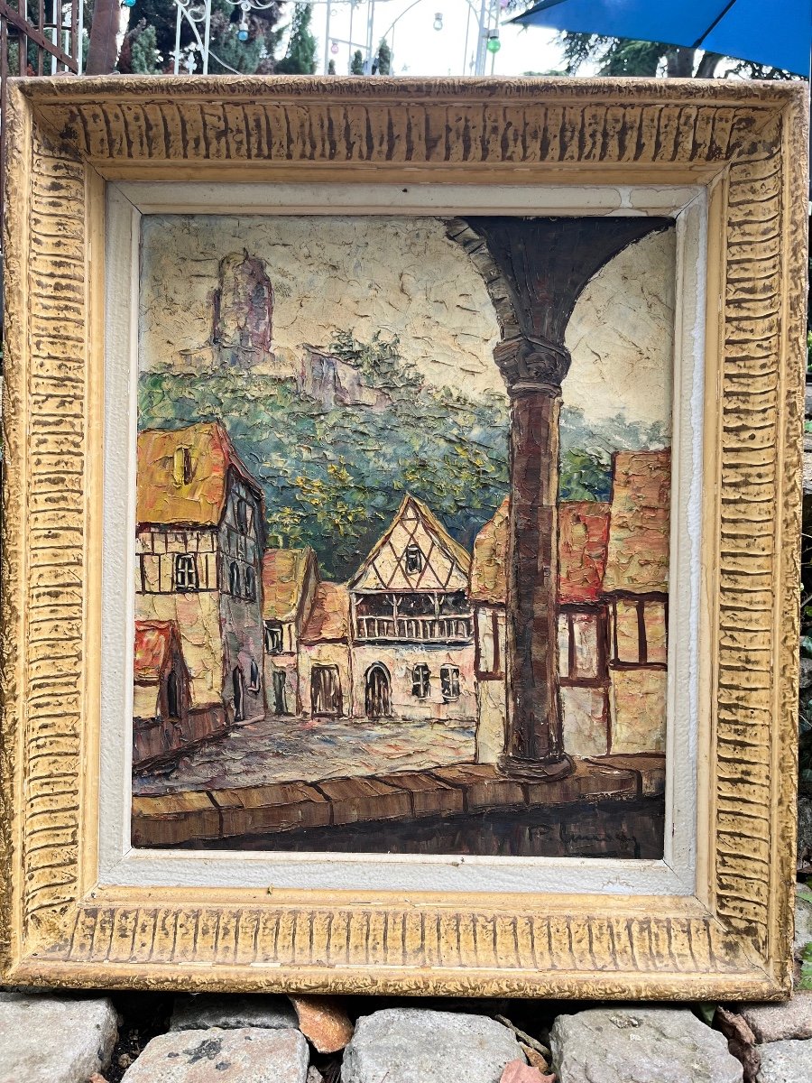 Vue de Kaysersberg Pierre Lemoine