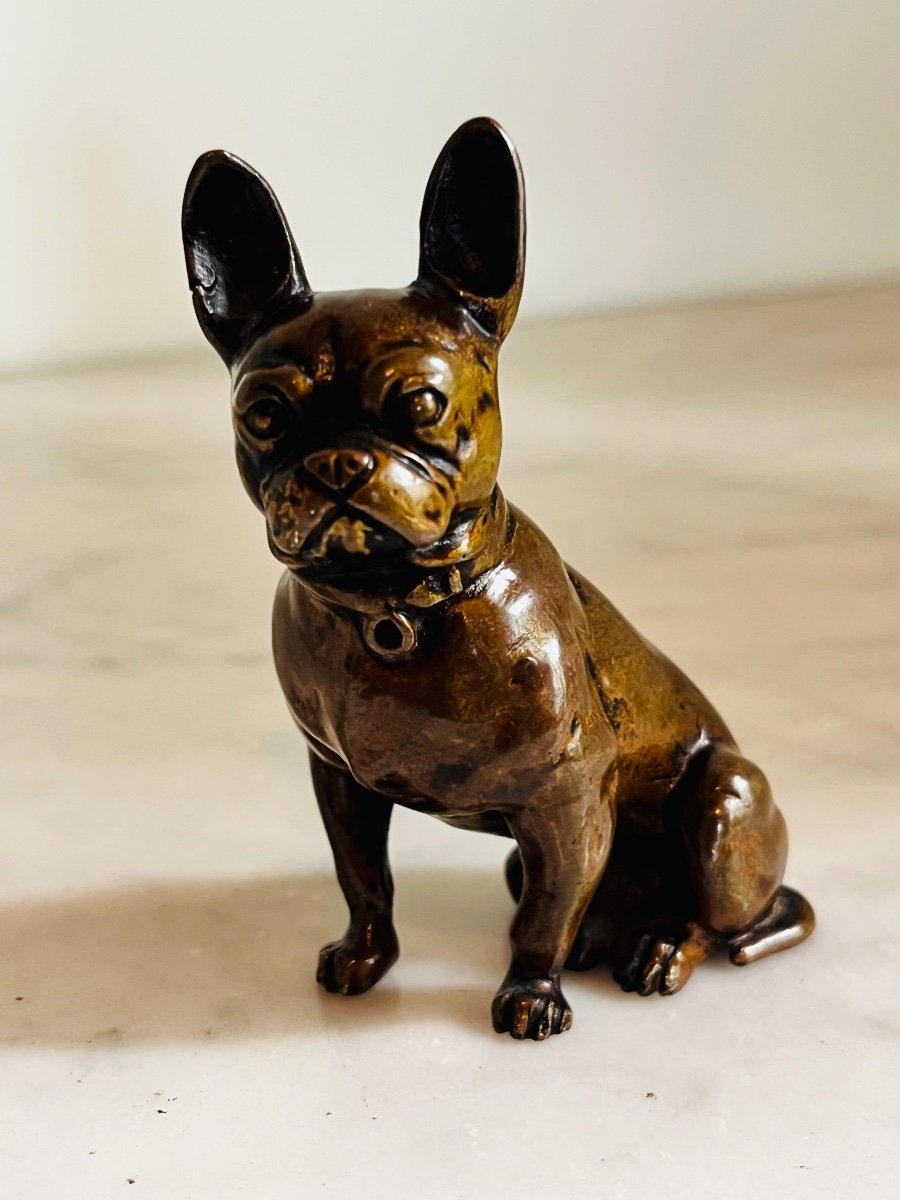 Bronze Bouledogue Français 