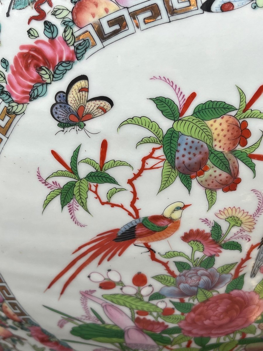 Important 19th Century Cache Pot In Chinese Porcelain-photo-4