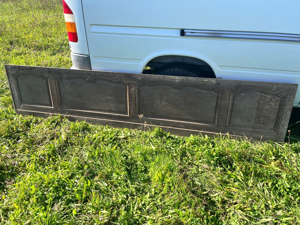 18th Century Picture Rails Under Oak Basements -photo-3