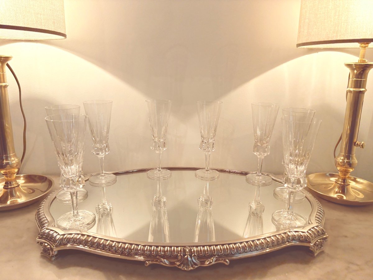 Bayel Crystal Champagne Flutes