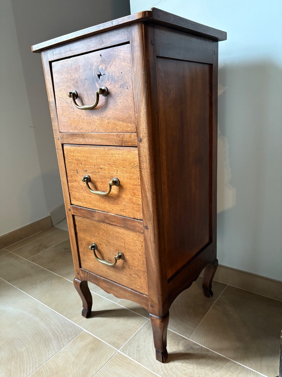 Petite commode Louis XV du Dauphiné-photo-3