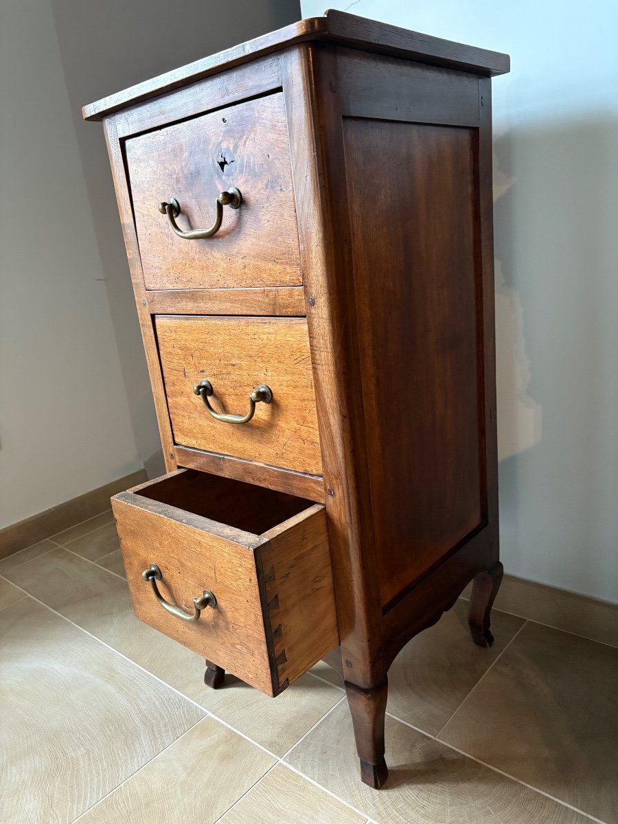 Petite commode Louis XV du Dauphiné-photo-4