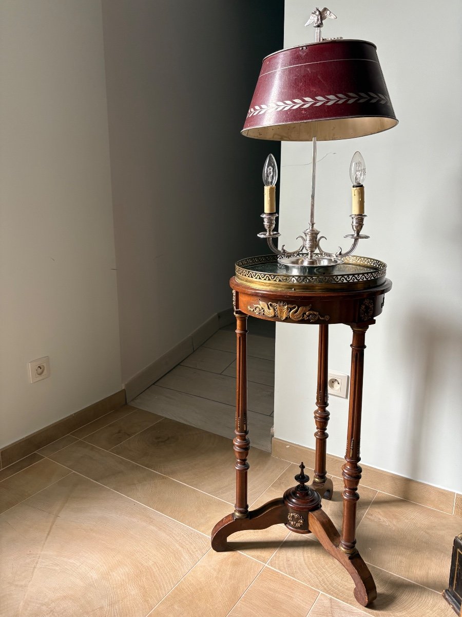 Empire Tripod Pedestal Table-photo-4