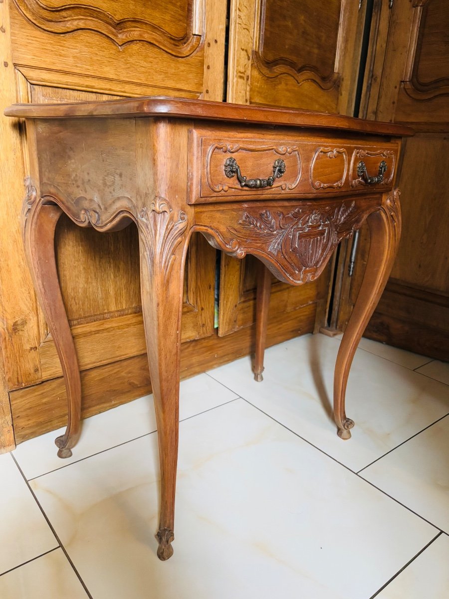 Louis XV Provencal Curved Console -photo-3