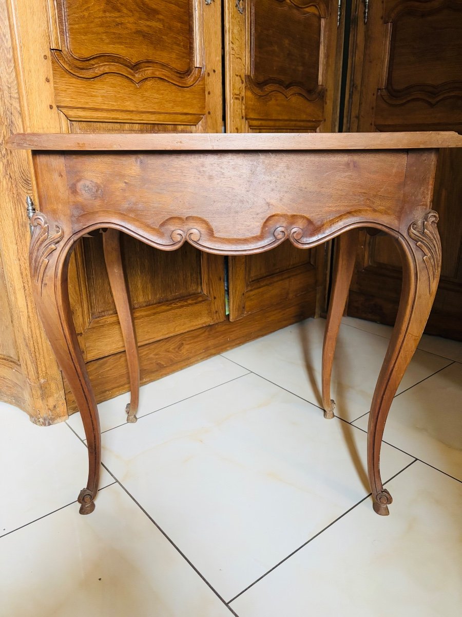 Louis XV Provencal Curved Console -photo-4