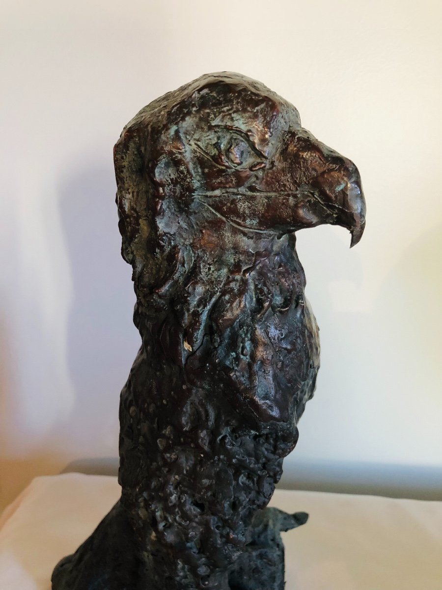 Eagle Bronze Sculpture-photo-3