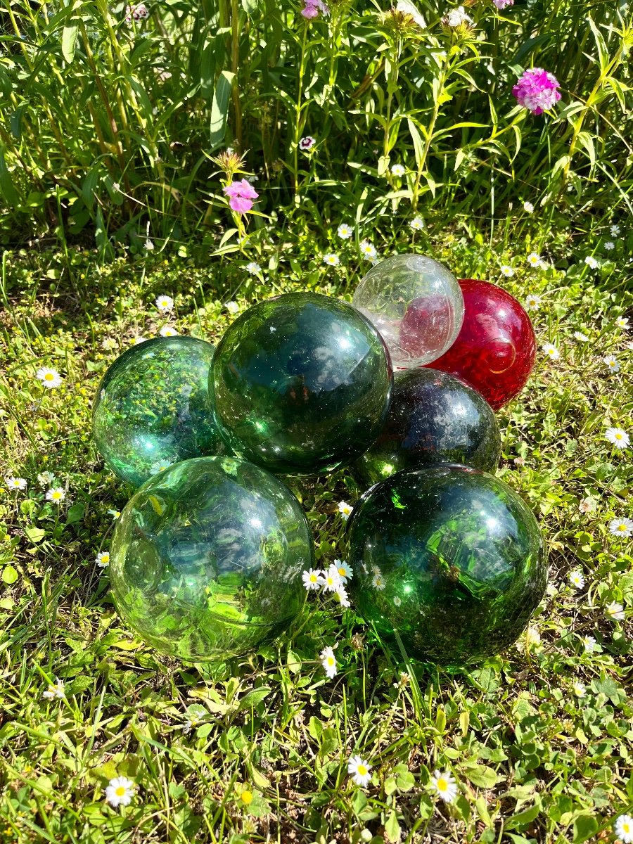 Decorative Balls In Blown Glass-photo-3