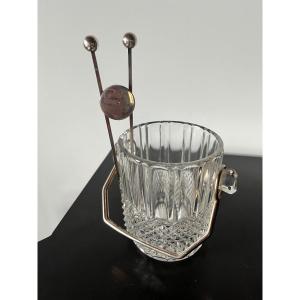 Jacques Adnet Ice Cube Tongs 