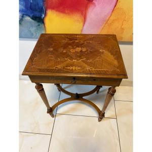 Napoleon III Marquetry Coffee Table 