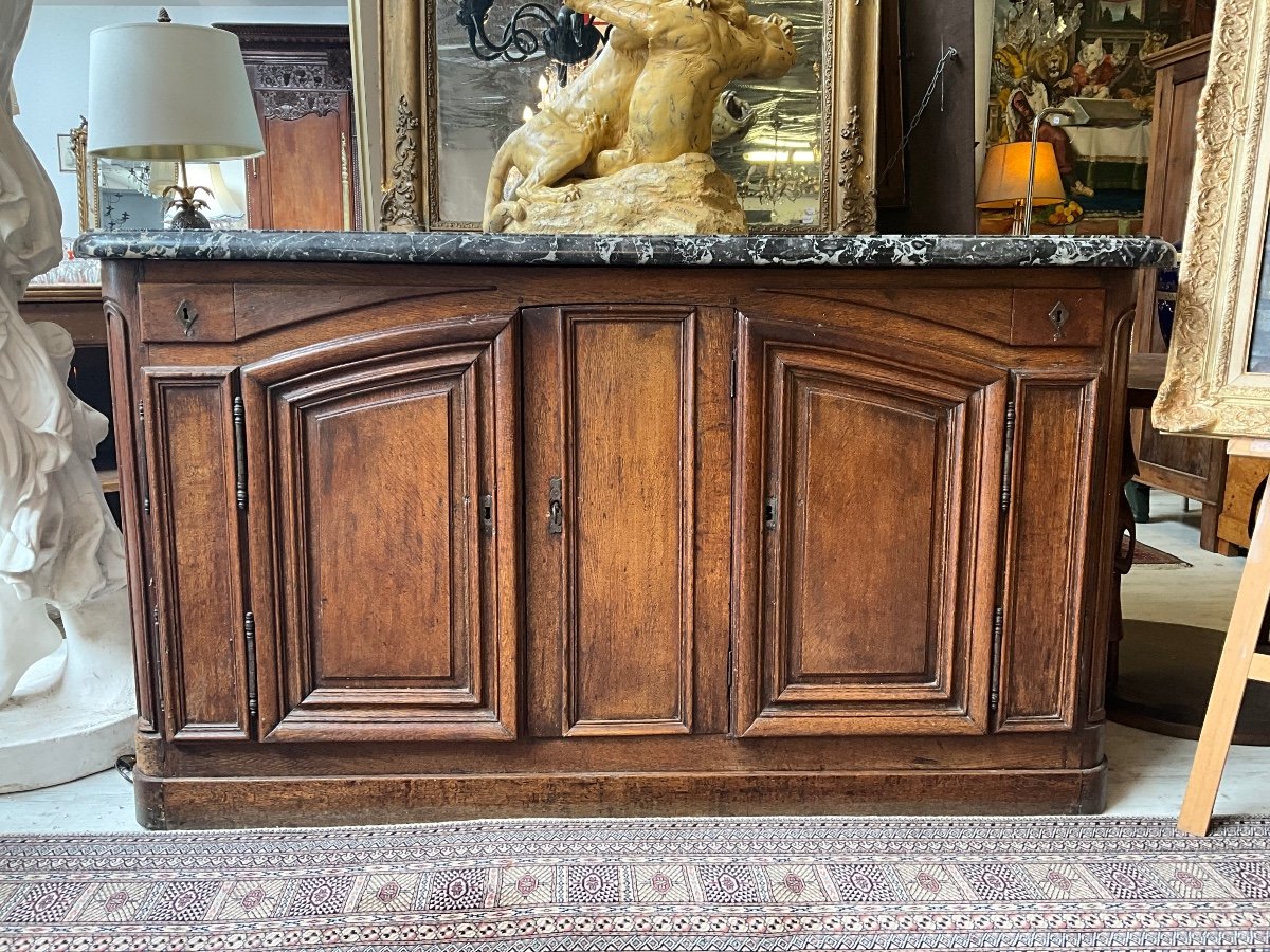 18th Century Hunting Buffet Stamped Roussel