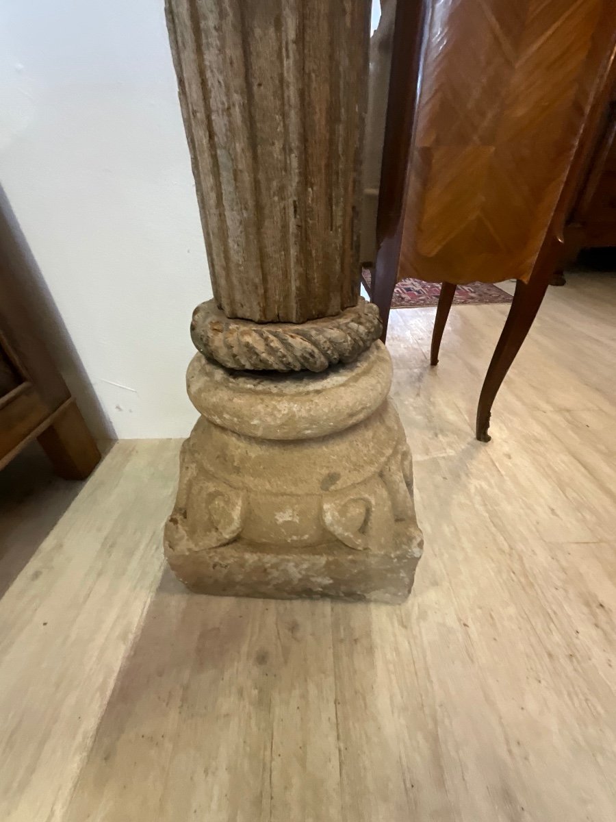 Pair Of Large Indian Columns-photo-2