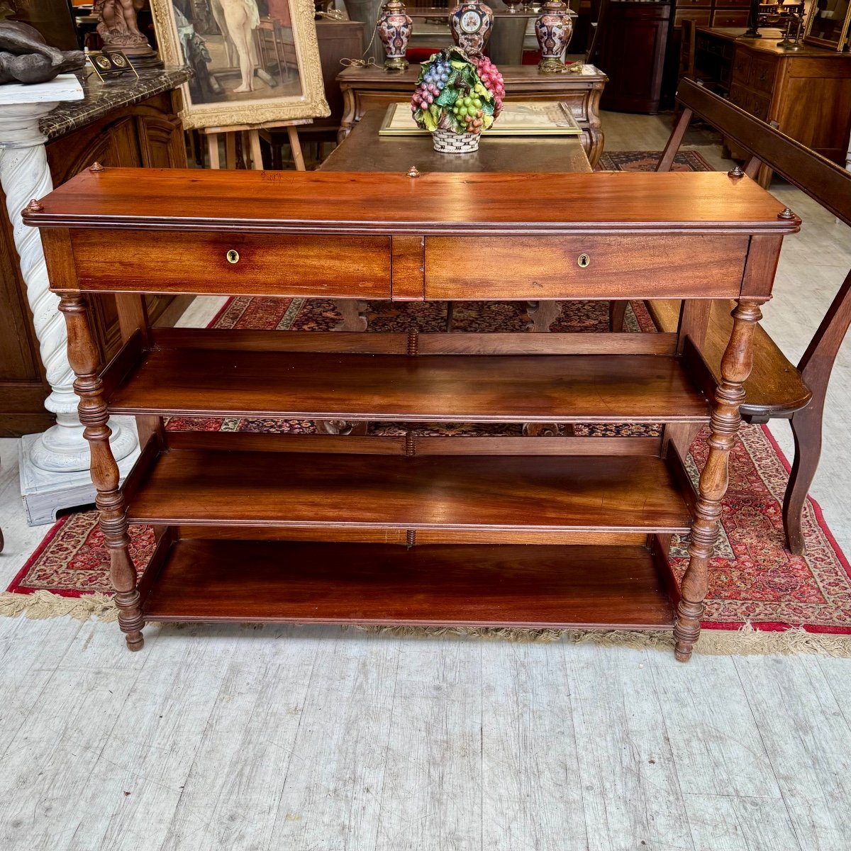 Mahogany Console-photo-4