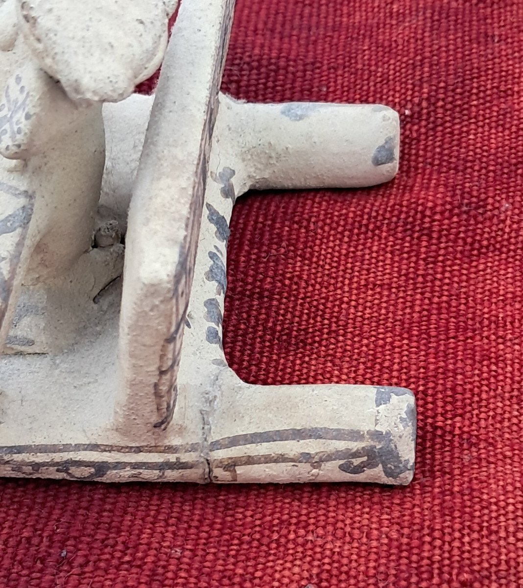 Dignitary On A Sedan Chair, Chancay, Peru, 1100 - 1400 Ad-photo-1