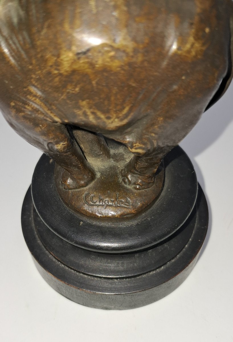 Charles, Bronze Elephant, Radiator Mascot, Ca 1920-photo-3