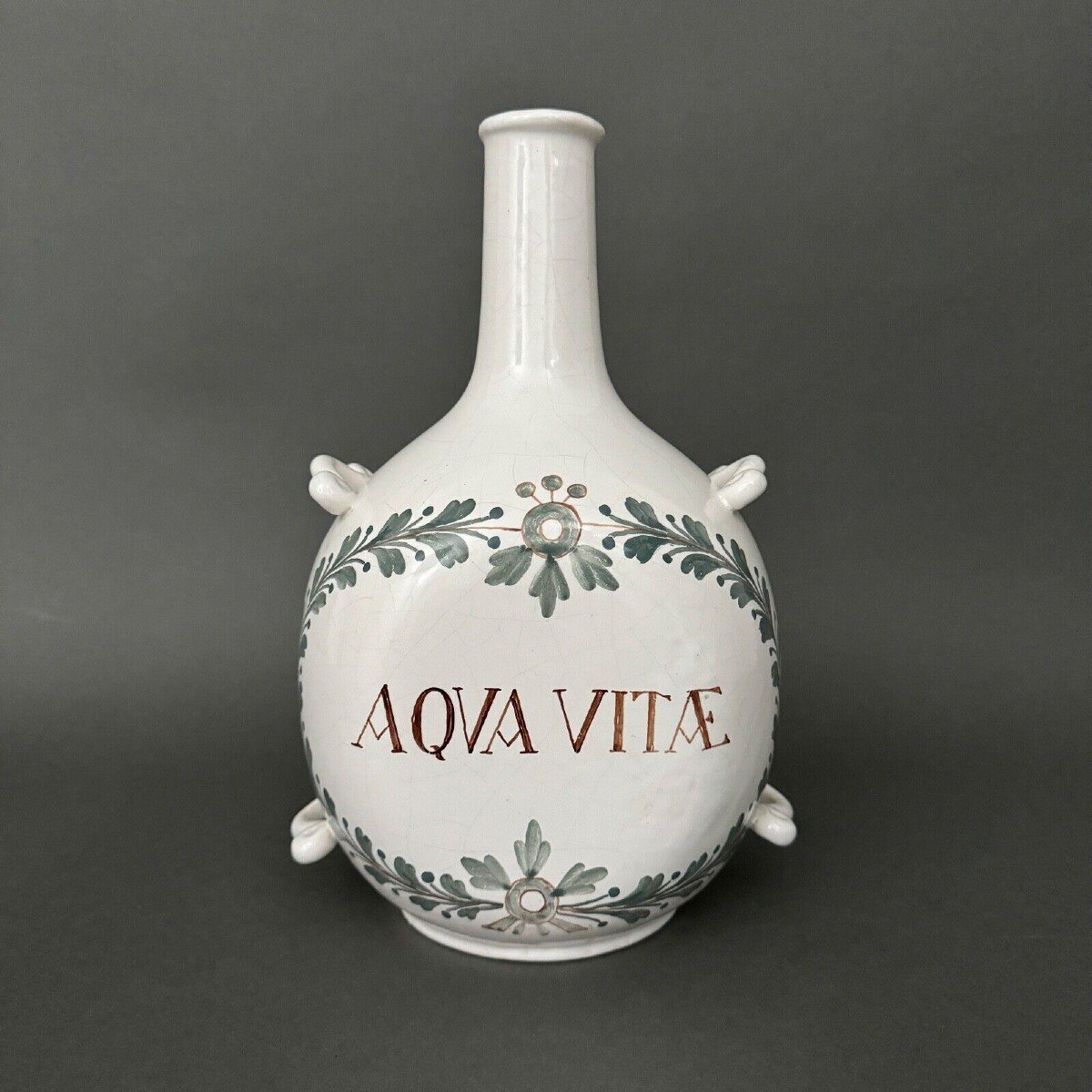 Aqua Vitae Pharmacy Bottle 19th Century-photo-1