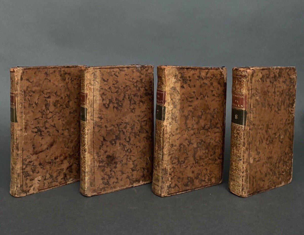 8 tomes Mémoires de Maximilien de Béthune Duc  de Sully 1778 -photo-3