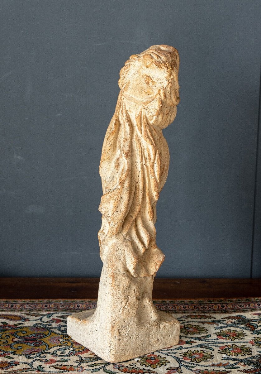 Statue de femme danseuse à l'Antique modelage atelier Michel Caryl Provence-photo-4