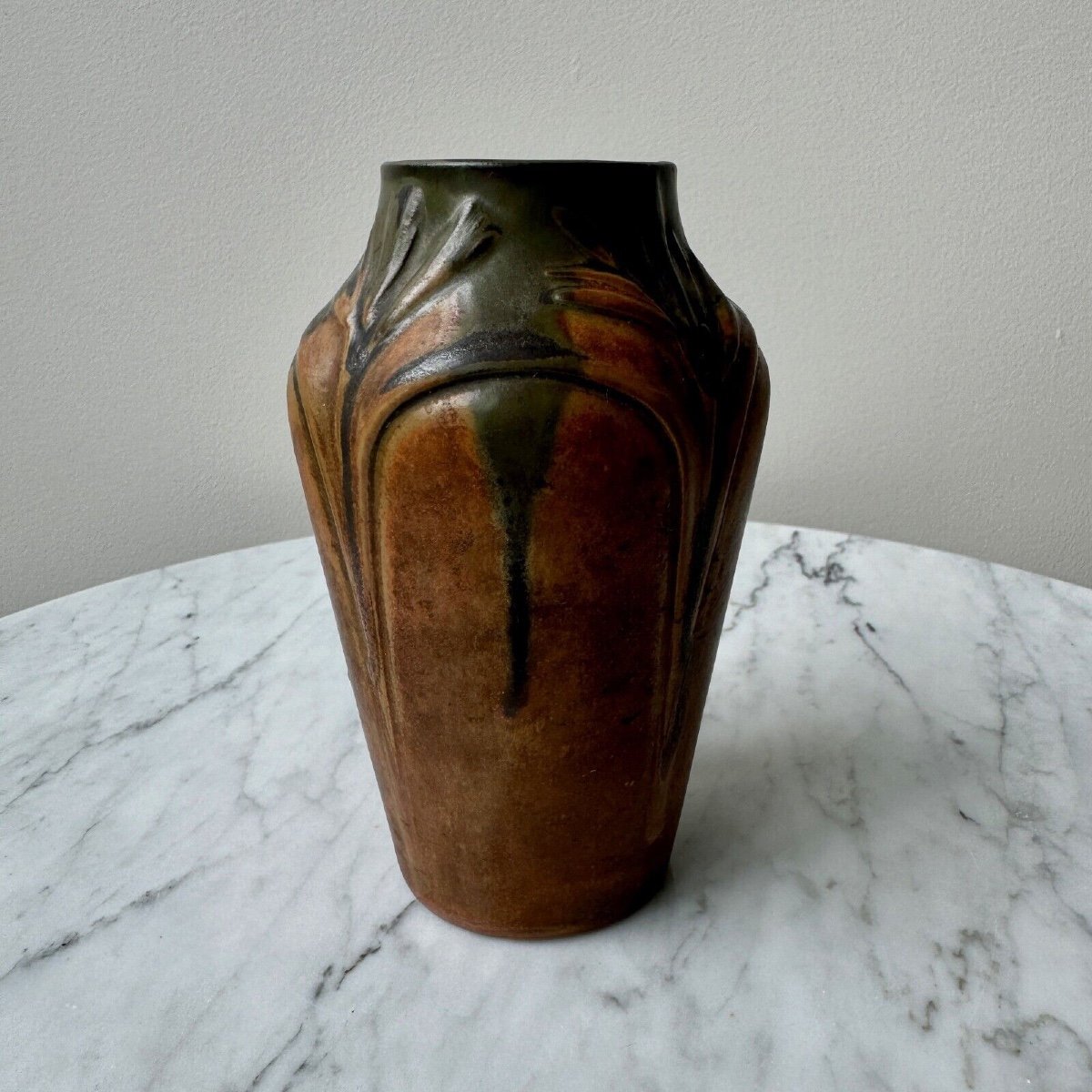 1900 Art Nouveau Stoneware Vase