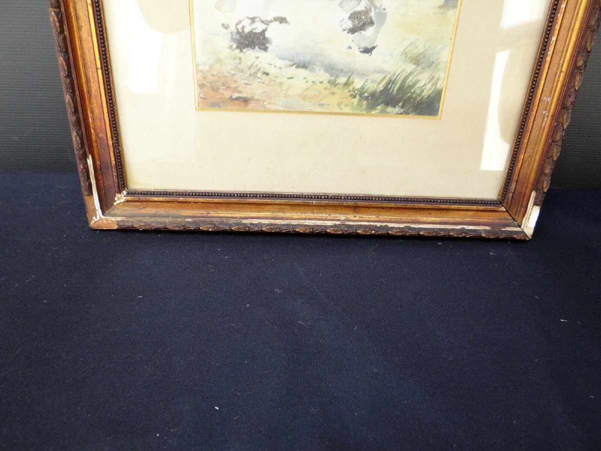 Watercolor Painting Of A Hussar From The 1870 War By Charles Gare To Be Identified 1908-photo-6