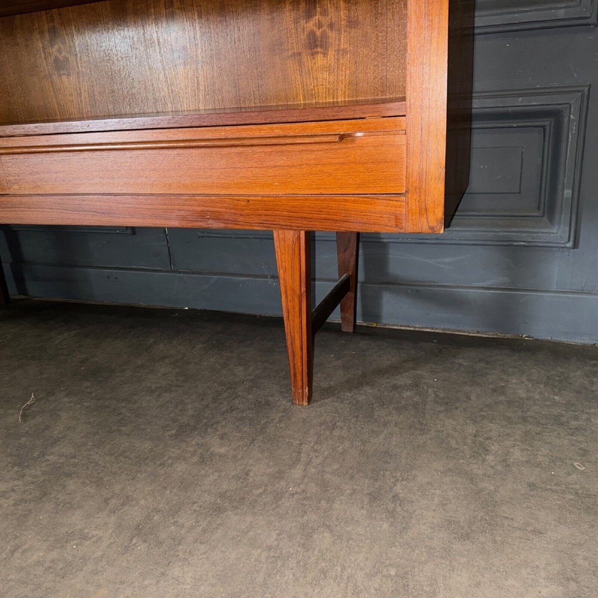 Scandinavian Teak Sideboard 20th Century-photo-7