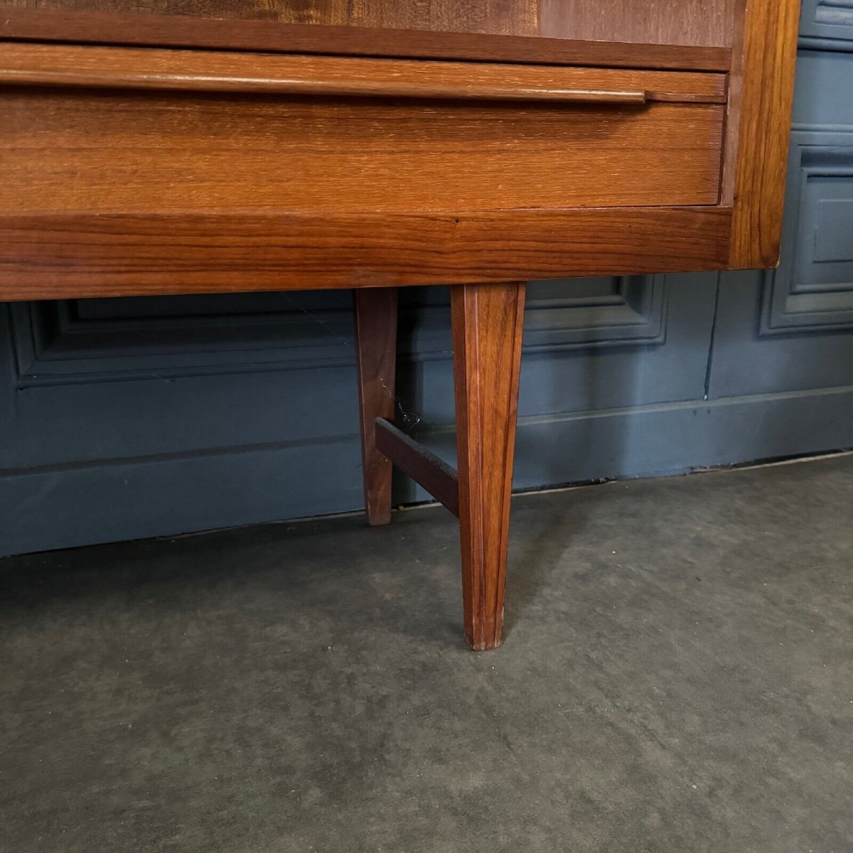 Scandinavian Teak Sideboard 20th Century-photo-8