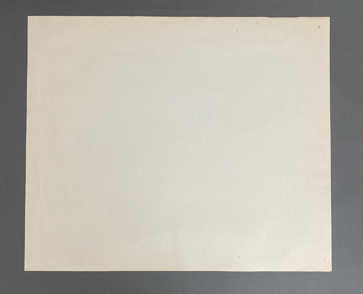 Lithographie contresignée Joseph Hanly Hanley Untitled Silkscreen 1980-photo-1