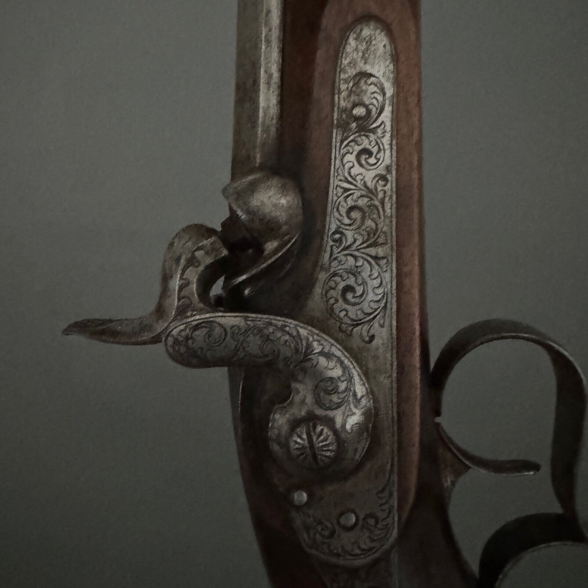 Pair Of Dueling Pistols From The First Half Of The 19th Century-photo-1