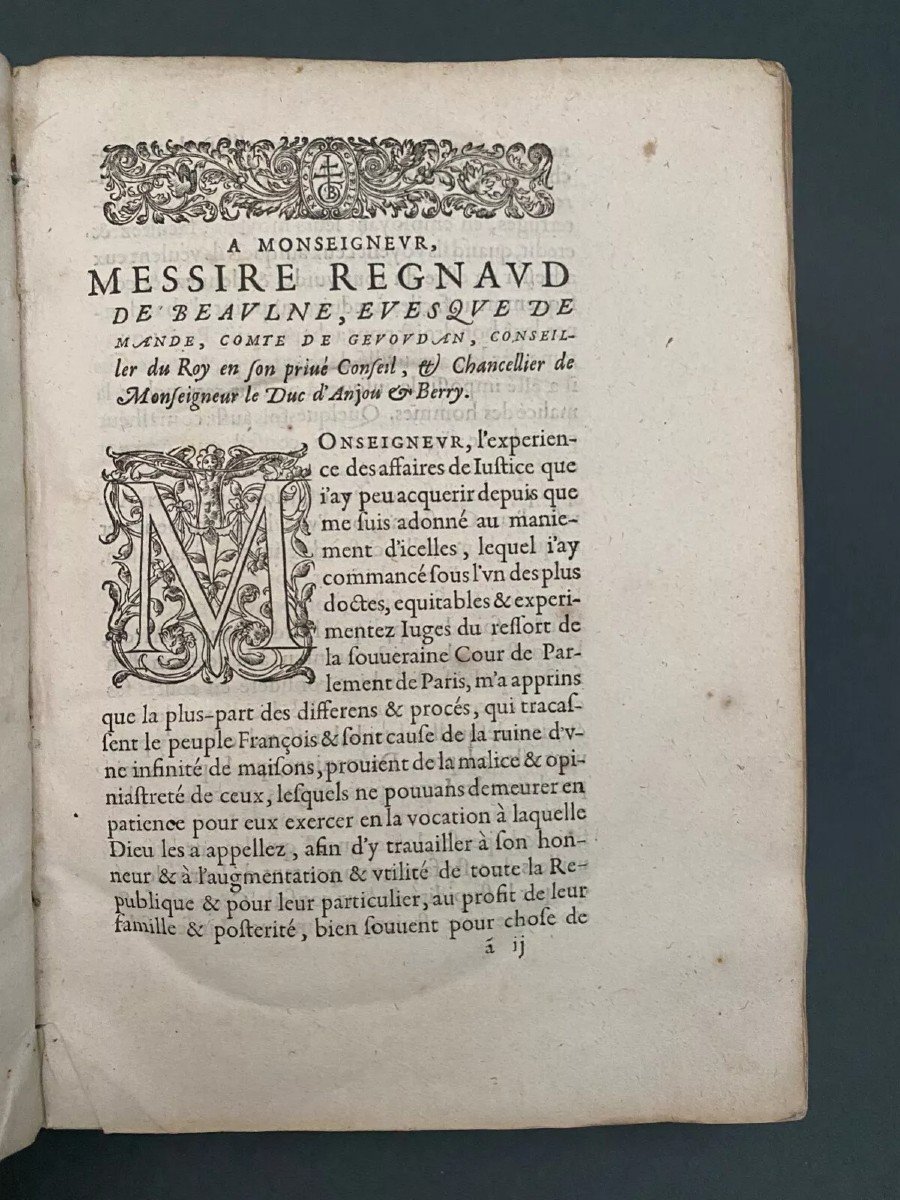 Book Customs Of The Countries And Duchy Of Berry Gabriel Labbé De Montueron 1607-photo-3