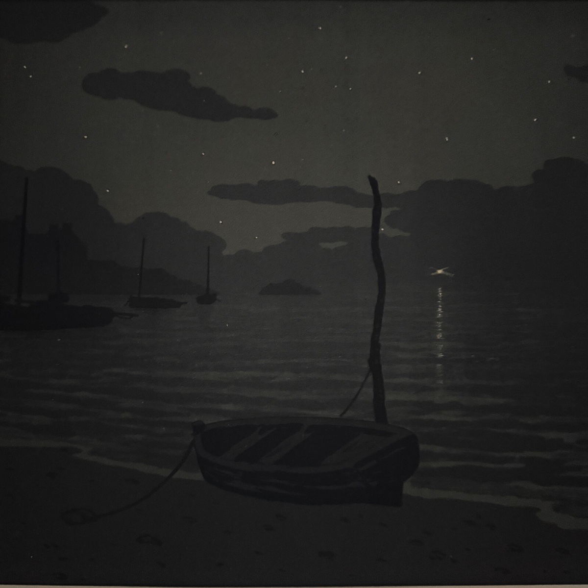 Lithograph By Henri Rivière The Magic Of The Hours - The Night-photo-4