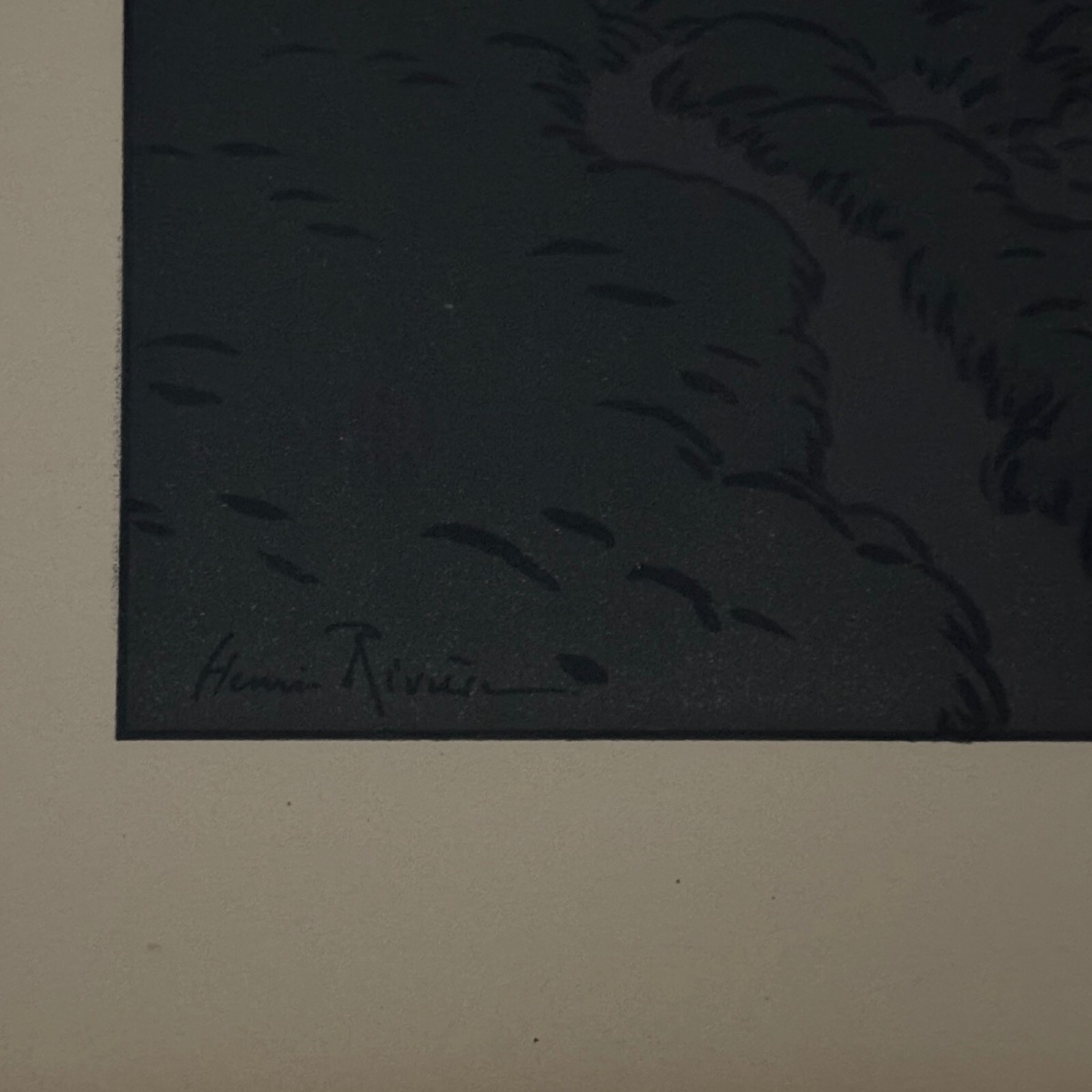 Lithograph By Henri Rivière The Magic Of The Hours - The Night-photo-3