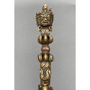 Phurba Phurbu Tibetan Ritual Dagger Mahakala Buddhism XVIII