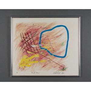 Abstract Lithograph Joseph Hanly Hanley 1984 One For Patricia 1/40