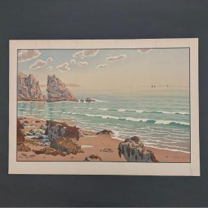 Lithograph By Henri Rivière Aspects Of Nature - The Sea