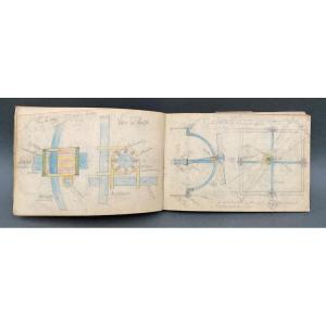 20th Century Ironwork Pencil Drawing Book