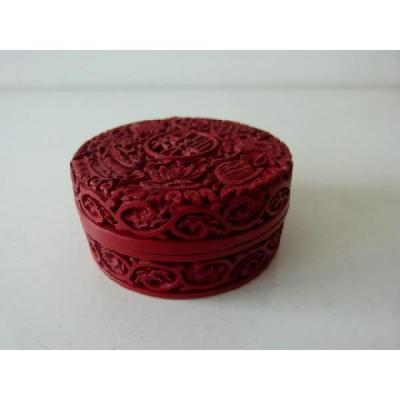 China Transmission Or Indochina In Old Red Lacquer